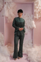 Starry night (Bottle green)