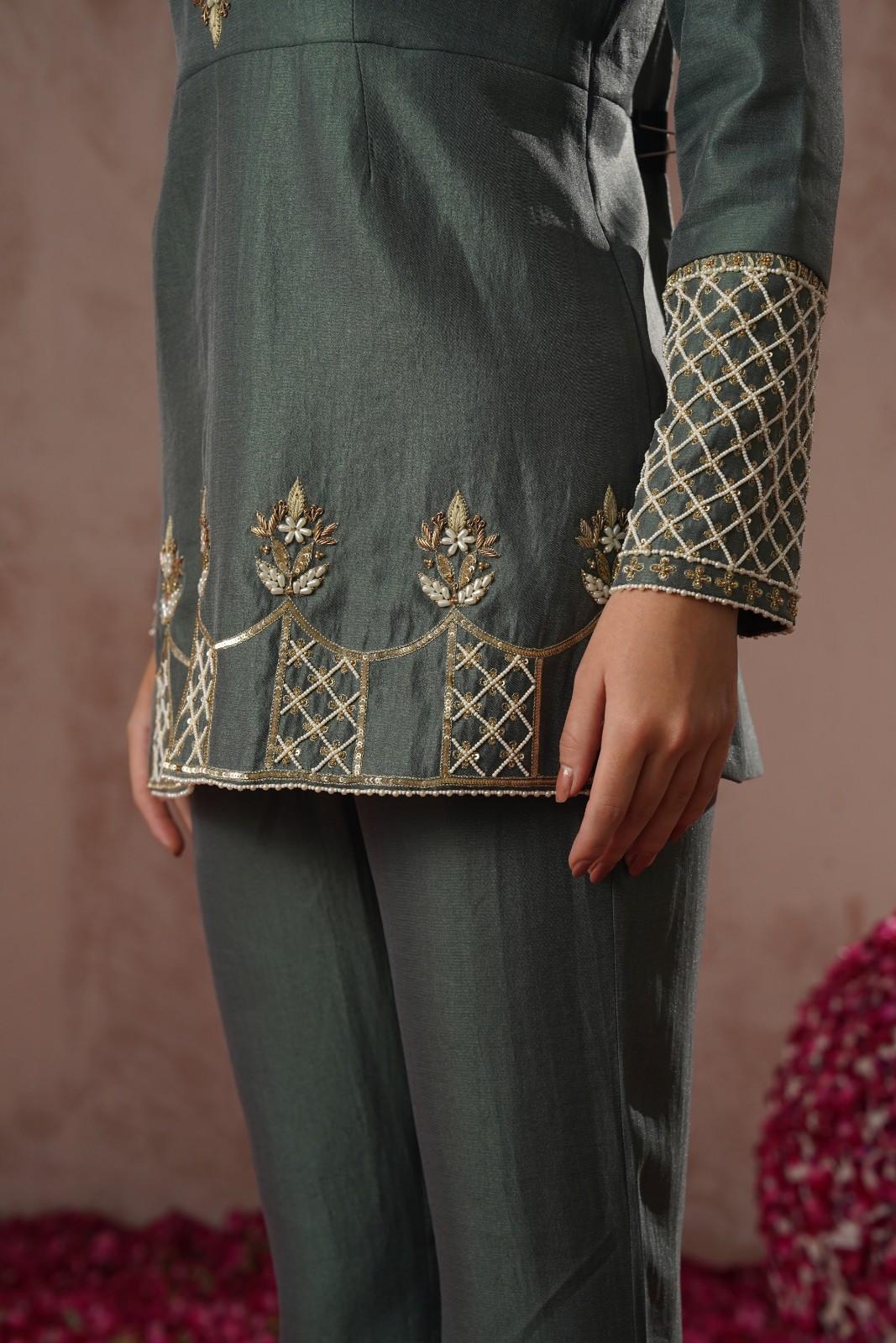 Zareen Set -Emerald