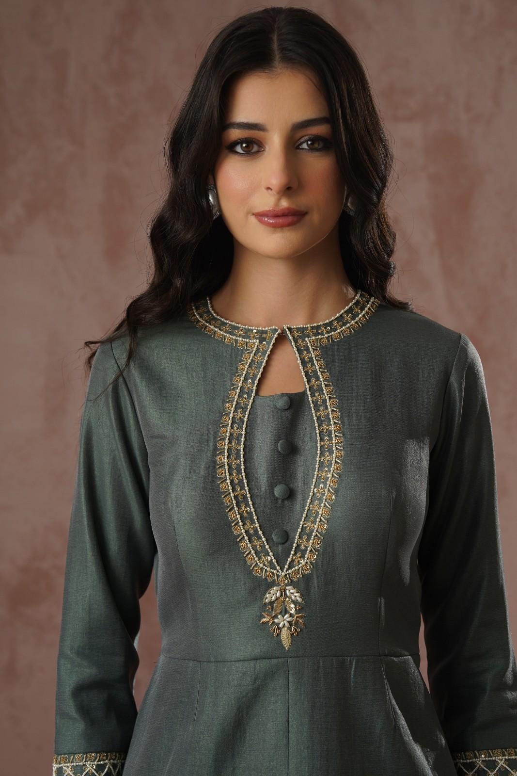 Zareen Set -Emerald