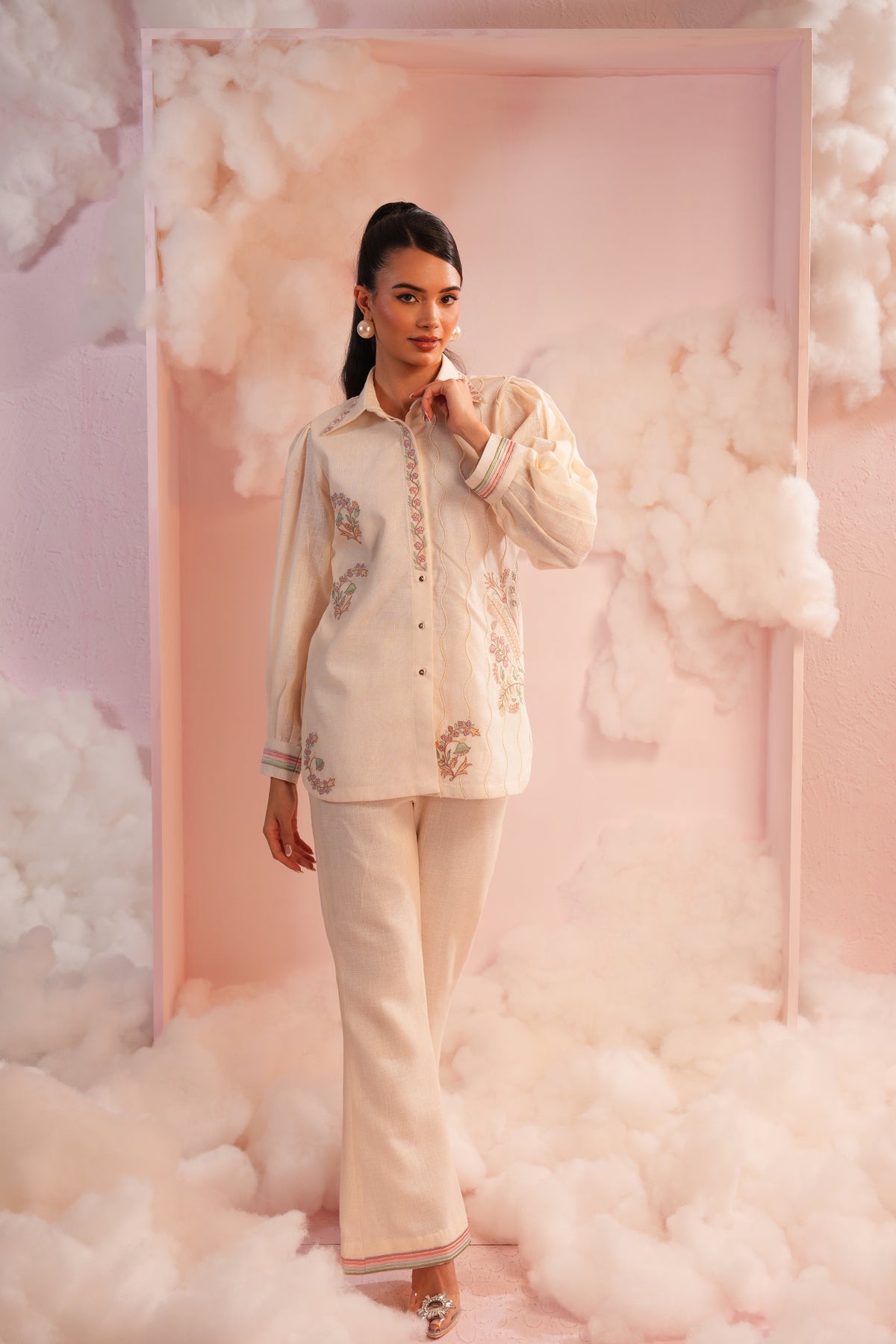 Starlit co-ord set (Cream)