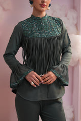 Starry night (Bottle green)